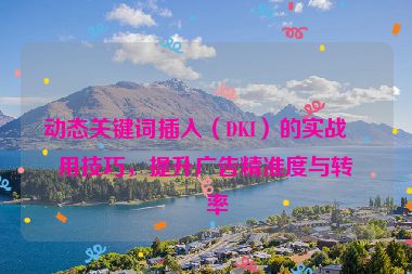 動態(tài)關(guān)鍵詞插入（DKI）的實戰(zhàn)應(yīng)用技巧，提升廣告精準度與轉(zhuǎn)化率