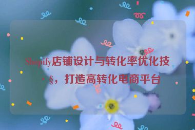Shopify店鋪設(shè)計與轉(zhuǎn)化率優(yōu)化技巧，打造高轉(zhuǎn)化電商平臺