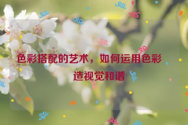色彩搭配的藝術(shù)，如何運(yùn)用色彩創(chuàng)造視覺(jué)和諧