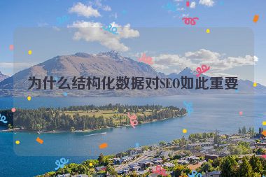為什么結(jié)構(gòu)化數(shù)據(jù)對SEO如此重要？
