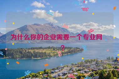 為什么你的企業(yè)需要一個(gè)專業(yè)網(wǎng)站？