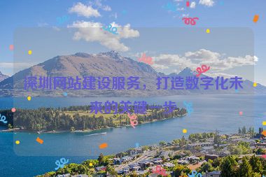 深圳網(wǎng)站建設(shè)服務(wù)，打造數(shù)字化未來的關(guān)鍵一步