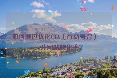 如何通過(guò)優(yōu)化CTA（行動(dòng)號(hào)召）提升網(wǎng)站轉(zhuǎn)化率？