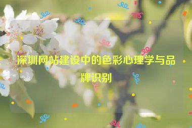 深圳網(wǎng)站建設(shè)中的色彩心理學(xué)與品牌識別